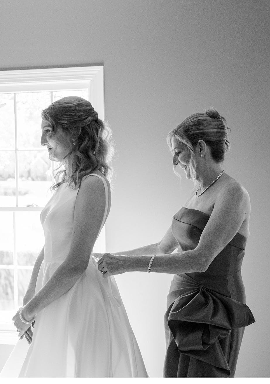 Wedding morning at Stan Hywet Hall & Gardens