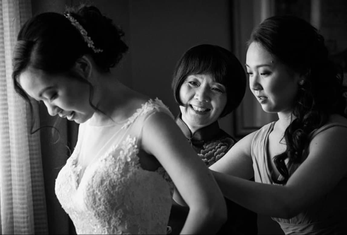 Bridal hair and makeup at 78th Street Studios