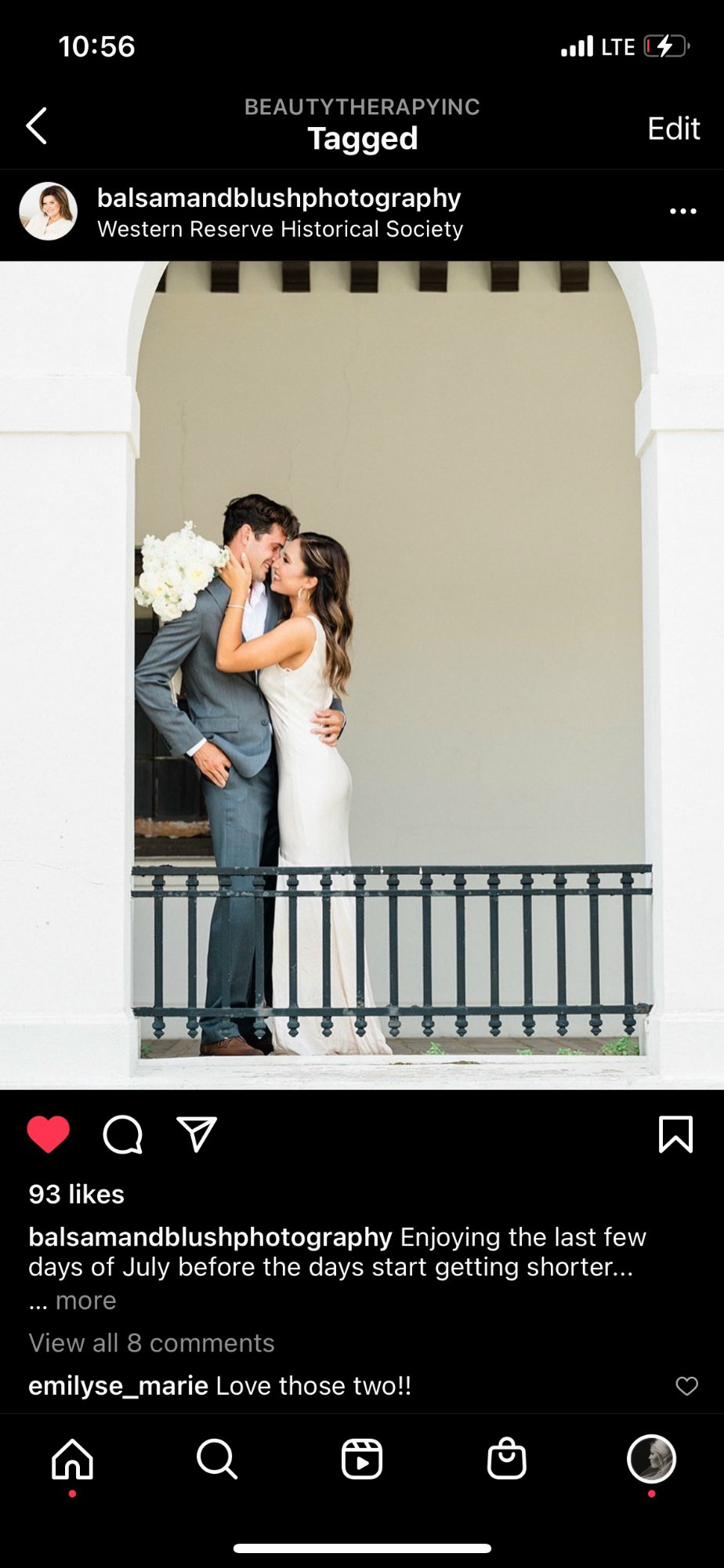 Ceremony arch portrait